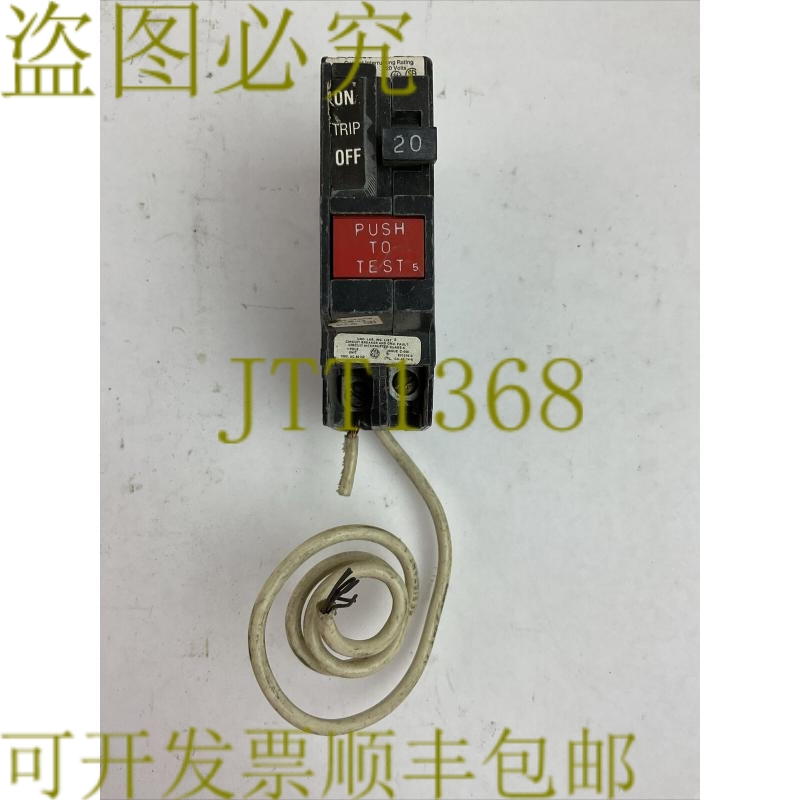 原装供应THQL-1120GF 1 极 20 安 120VAC 接地故障断路器