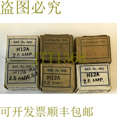 原装供应CUTLER HAMMER 9102 H12A 2.6AMP 加热器LOTOF6