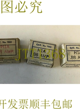 原装供应CUTHLER HAMMER 9102 H1A .88AMP 加热器LOTOF3