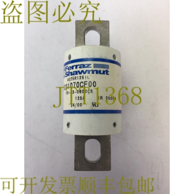 原装供应FERRAZ SHAWMUT A025R125IL 保险丝 250V 125AMP