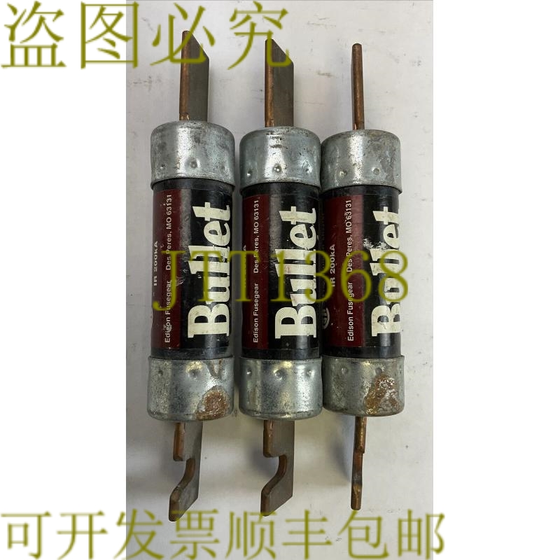 原装供应BULLET ECNR70 双元件定时保险丝 70AMP 250VAC（3 件）