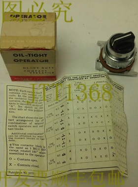 原装供应CUTLER HAMMER，10250T1425，10250T，防油操作按钮线，