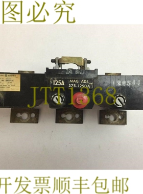 原装供应TB43T125 跳闸装置 125AMP 3 极磁跳闸调节器 375-1250A
