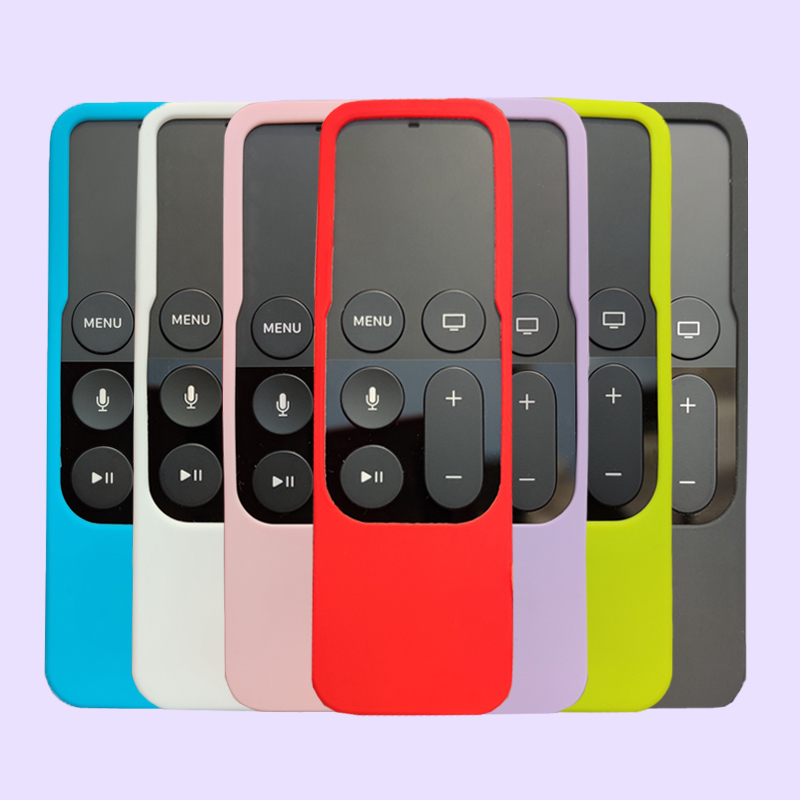 适用于Apple苹果tv4播放器电视机顶盒子5遥控器保护套壳硅胶防摔