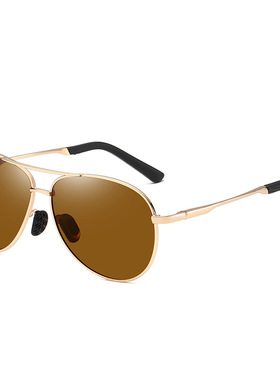 男士偏光驾驶蛤蟆镜轻弹镜脚