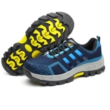 Модная летняя дышащая легкая спортивная безопасная повседневная обувь, антибактериальная пропитка, закрытый носок