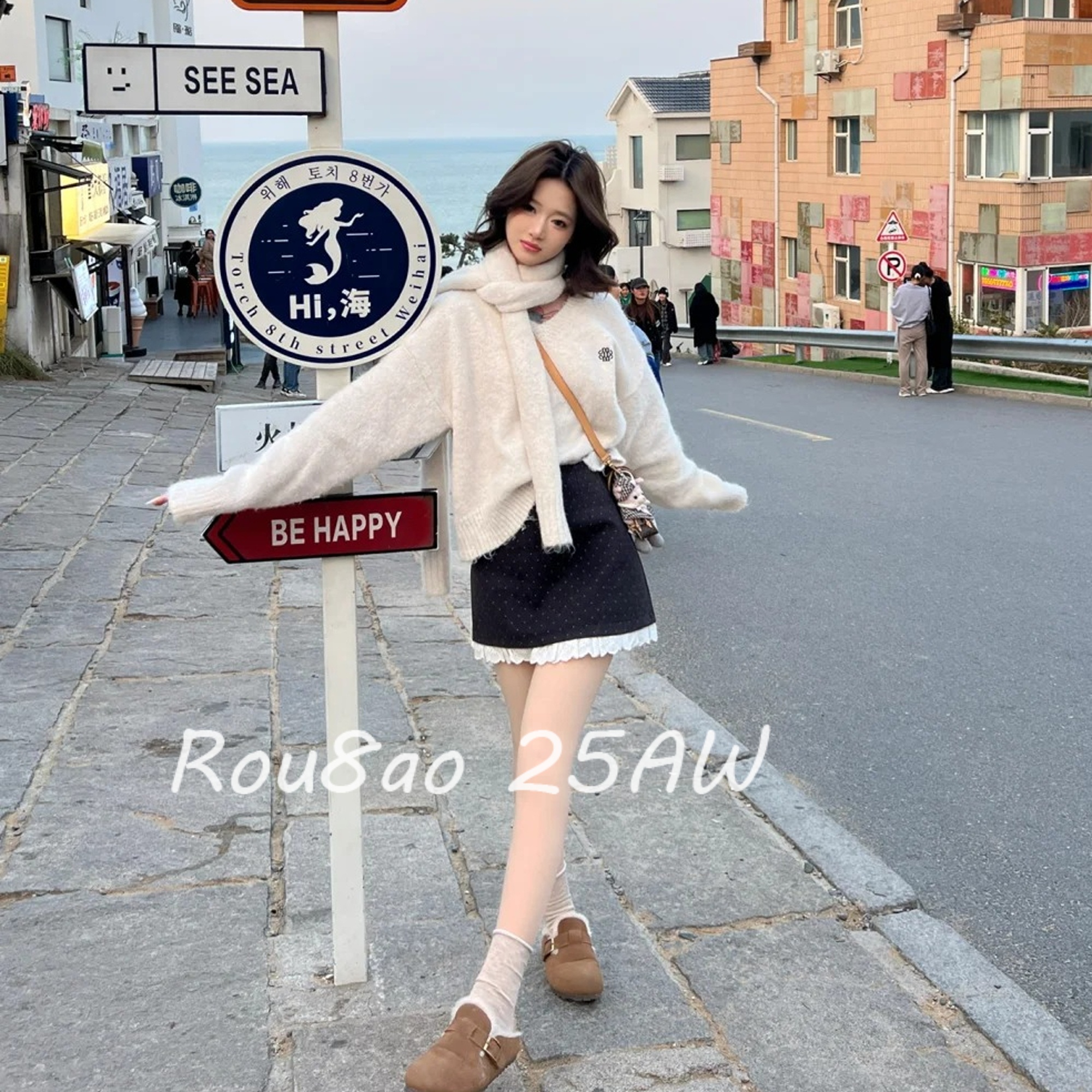 大码女装复古蕾丝花边半身裙