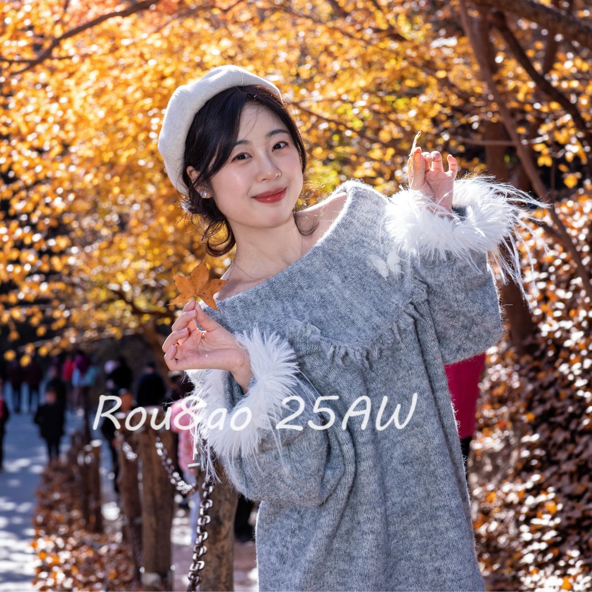 Rou8ao微胖大码女装法式气质一字肩针织上衣高级感宽松软糯毛衣,女装/女士精品,大码内搭,淘宝优惠券,粉丝福利购,淘宝优惠卷