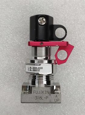 FUJIKIN富士金隔膜阀 L.NO.AU00J000 C.NO.088032 正品原装拆机件