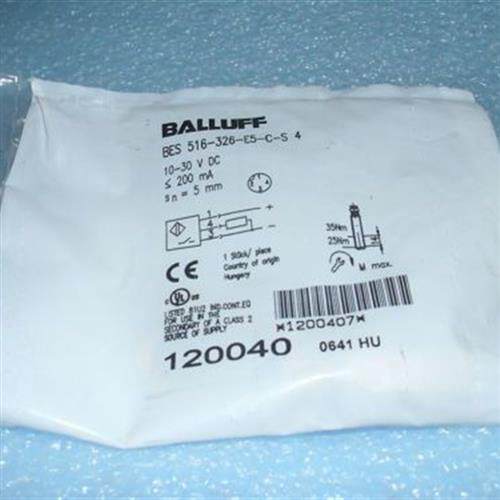 原装正品巴鲁夫传感器接近开关BES 516-326-E5-C-S4