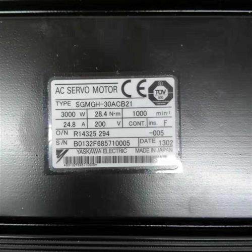 SGMGH-30ACB21安川词服电机成色漂亮保修3个月 议价