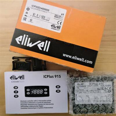 Eliwell 伊力威温控器 ICplus 915 NTC-PTC 24v/220v 冷却水箱用