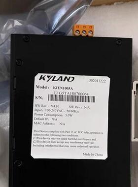 交换机KYLAND 工业级导轨式 KIEN1005A 型号齐全欢迎询价