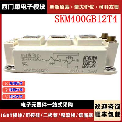 全新原装西门康SKM400GB12T4 /GAL/GAR/128/176/125D功率IGBT模块