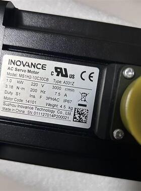 全新 汇川1KW电机 MS1H2-10C30CB-A331Z原装正品 现货 欢迎询价喔