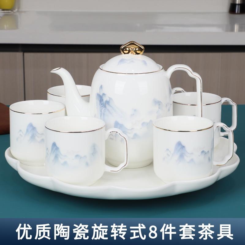 景德镇茶具套装家用轻奢高档陶瓷图片
