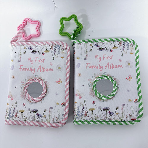 新品Baby's My First Family 儿童相册 婴儿成长纪念相册照片布书