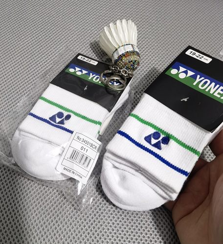 YONEX75周年尤尼克斯y羽毛球专用袜子加厚毛巾底男女儿童中筒运动