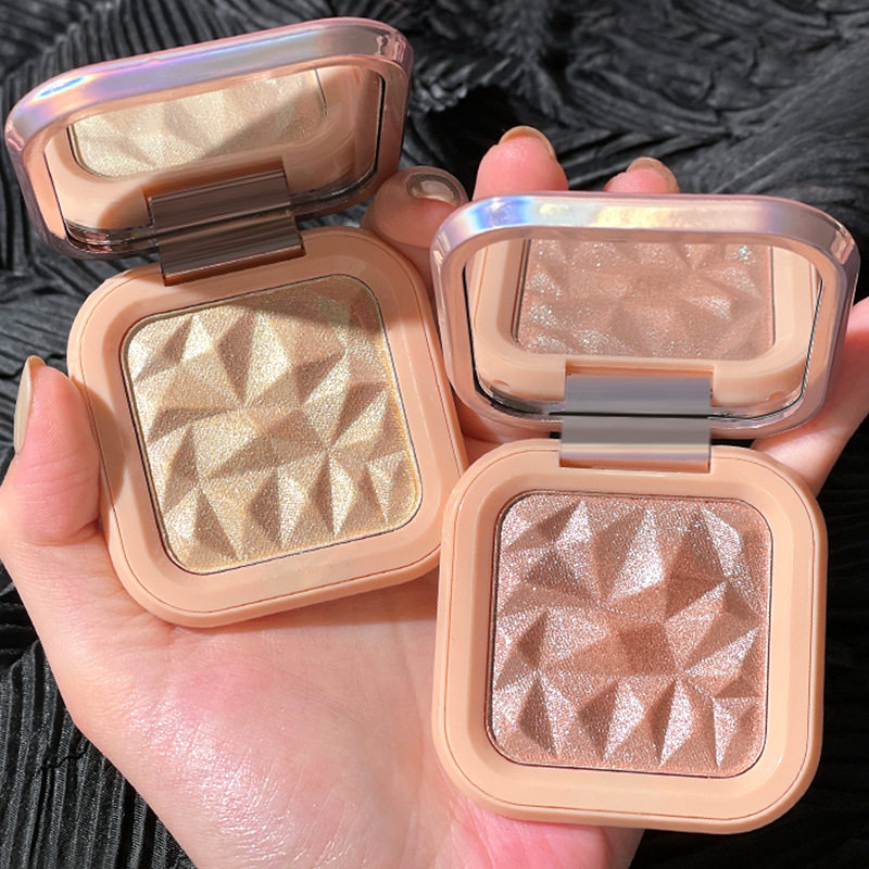 PIPL幻彩迷纱单色高光盘闪粉珠光脸部提亮彩妆细闪自然香槟色跨境