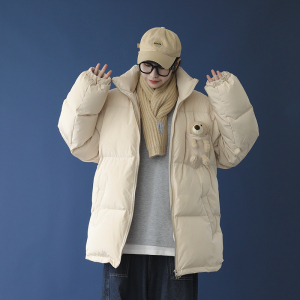 MY2026 网红小熊棉衣中性男女冬装加厚面包服棉服棉袄图片