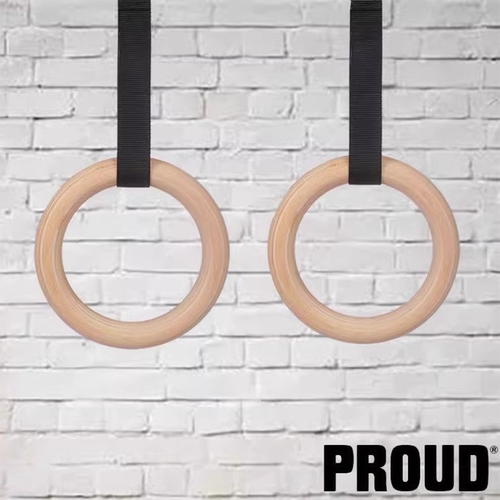 PROUD木吊环健身体操引体向上