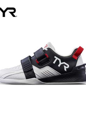 TYR男女同款L-2举重鞋训练健身增高透气魔术贴鞋深蹲大学合作力量