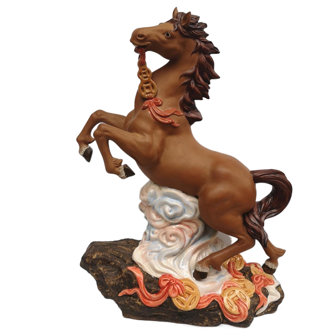 石湾公仔陶瓷家居装饰摆件朋友日常送礼客厅桌面祝福生肖马纯手工