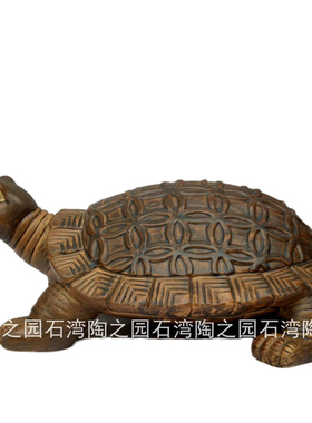 石湾公仔盆景神兽长寿龟摆件特惠