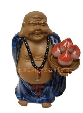 公仔佛像送礼镇宅人物客厅桌面