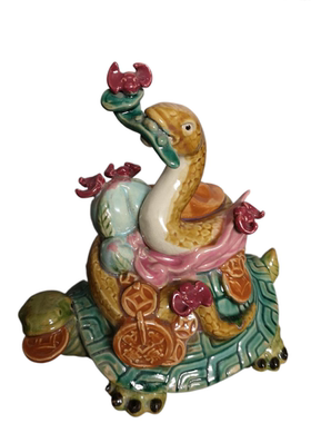 公仔镇宅玄武龟守护神客厅桌面