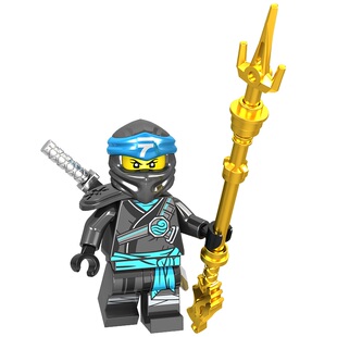 积木人偶玩具 幻影忍者人仔劳埃德凯寇杰妮雅国产拼装 收藏款 第11季