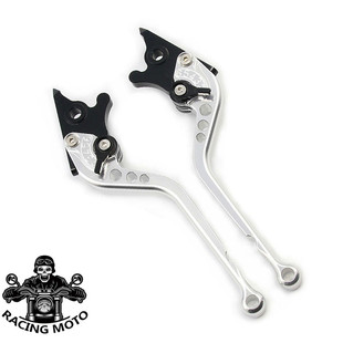 适用张雪机车复古车500F 铝合金刹车牛角可调节离合手把拉杆 改装