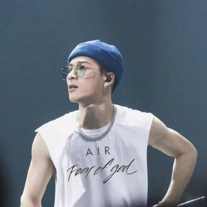 王嘉尔潮流同款t恤 夏季新品休闲运动宽松坎肩圆领青少年上衣背心