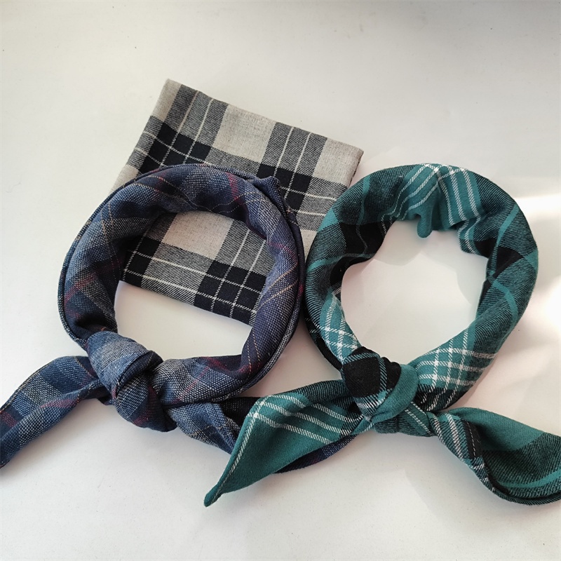 护颈方巾原创百搭围巾空调挡风巾