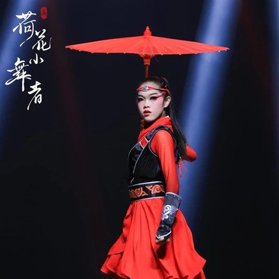 古典红伞舞侠骨伞影演出道具伞大红色婚礼伞学校表演伞纯色油纸伞