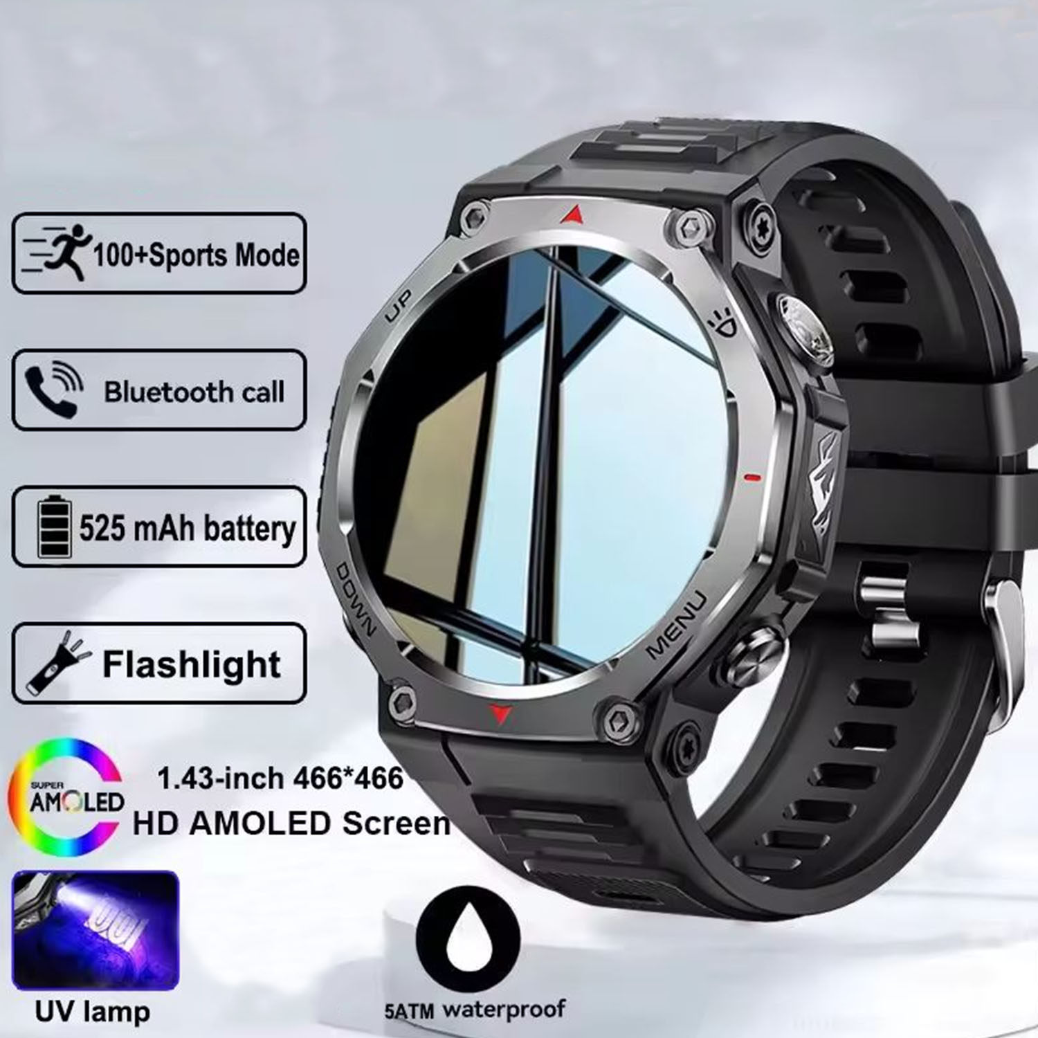 Smartwatch防水长续航智能手表