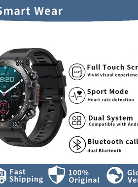 Smart Watch 高清大屏蓝牙通话健康监测防水防沙运动智能手表通用