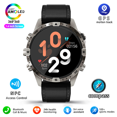 蓝牙通话指南针多表盘智能手表