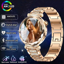 Ladies Smart Watch Women Custom Dial BT Call NFC智能手表女士