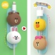 LINE FRIENDS布朗熊手机数据线固定器卡通桌面理线收纳神器集线