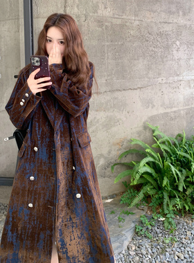 【数据好】【新款现货】原创新工艺植绒牛仔西服Q651 P175 K258