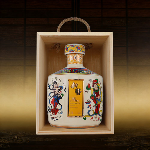 珍藏版威士忌 瓷瓶装艺术纪念版 1500ML 日式风格礼盒