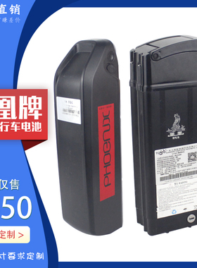适配凤凰牌舞者新国标电动助力山地公路车2436V48V10ah锂电池电瓶