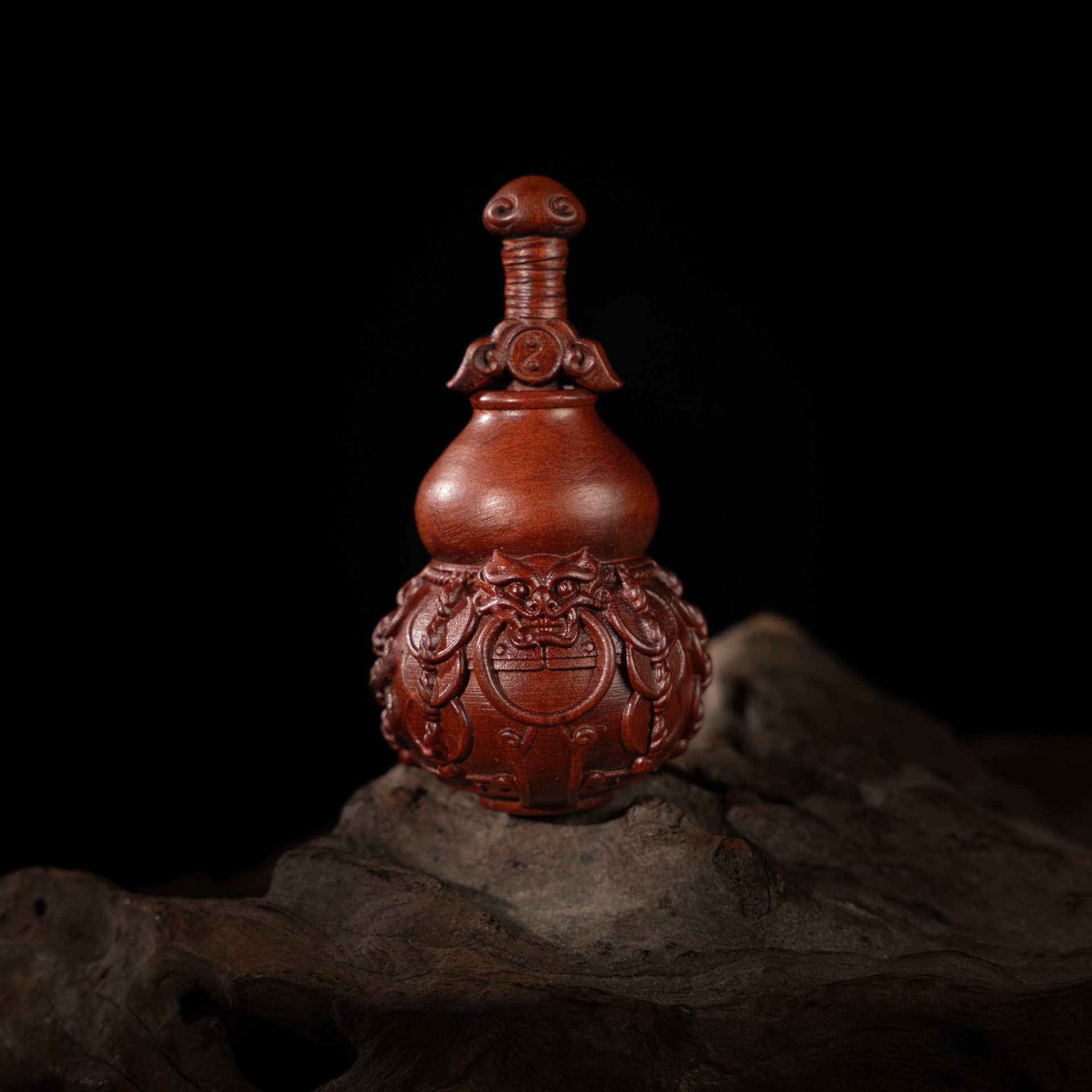 【养剑葫芦】雷击木枣木葫芦挂件文玩手把件吊坠摆件八卦貔貅头,家居饰品,国学摆件,淘宝优惠券,粉丝福利购,淘宝优惠卷