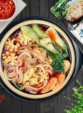 过桥米线土豆粉酸辣粉
