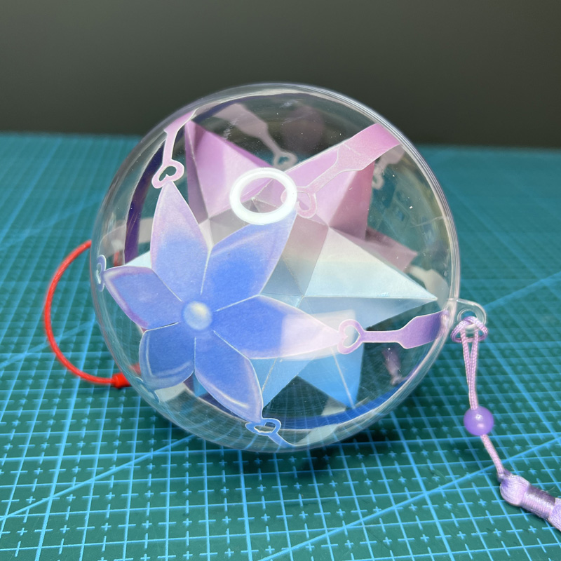 纠缠之缘纸模型挂件cosplay道具 3d立体手工材料包 游戏周边