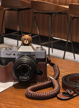 富士x100vi相机套xm5皮套xt30二三代保护套适用xt50xe5相机包配件