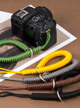 富士相机腕带新xt50手腕带绳编织适用XS20XT30X100vi手绳索尼a7c2