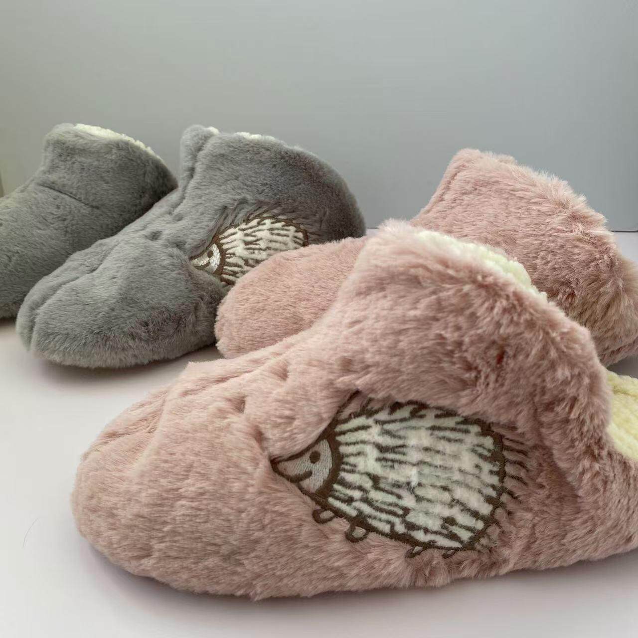 外贸出口冬季情侣拖鞋