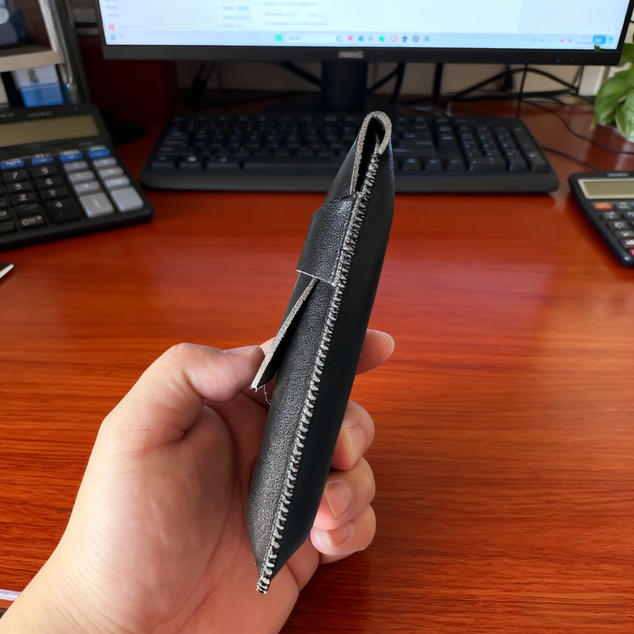 定制适用科大讯飞录音笔S6 Plus保护套5英寸纤维皮内胆包防刮皮套